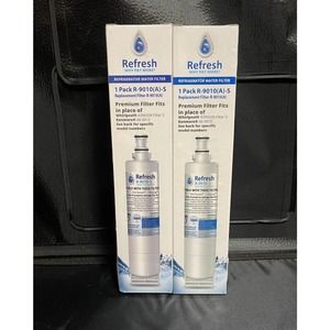 Refresh R-9010 (A)-S Refrigerator Water Filter Replace whirlpool 4396508 2 Pack